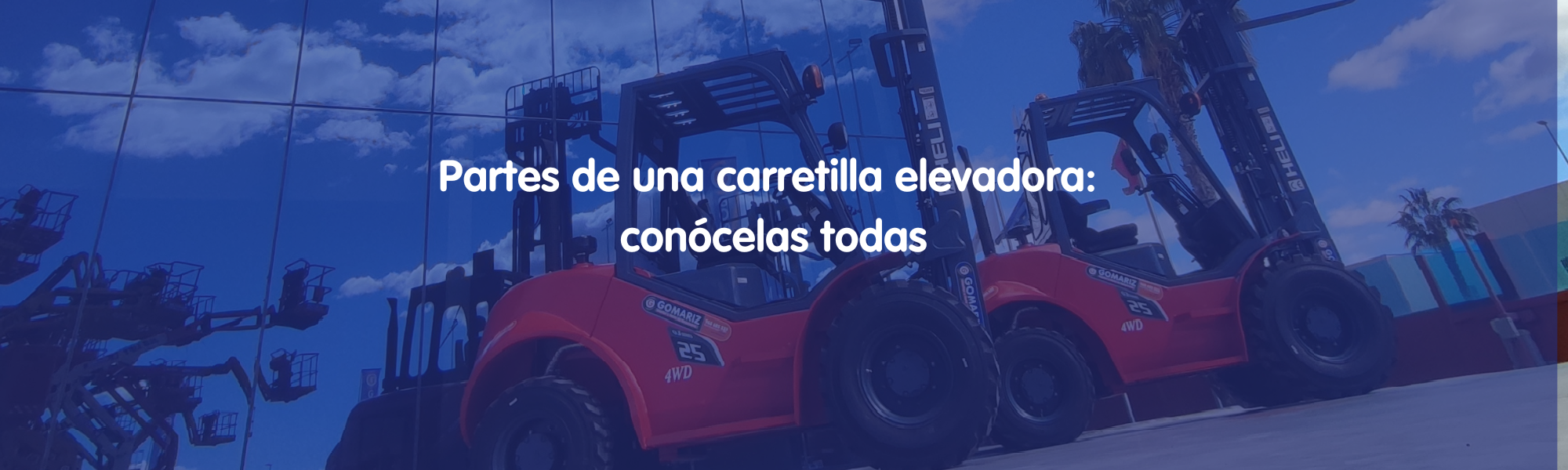 partes de una carretilla elevadora